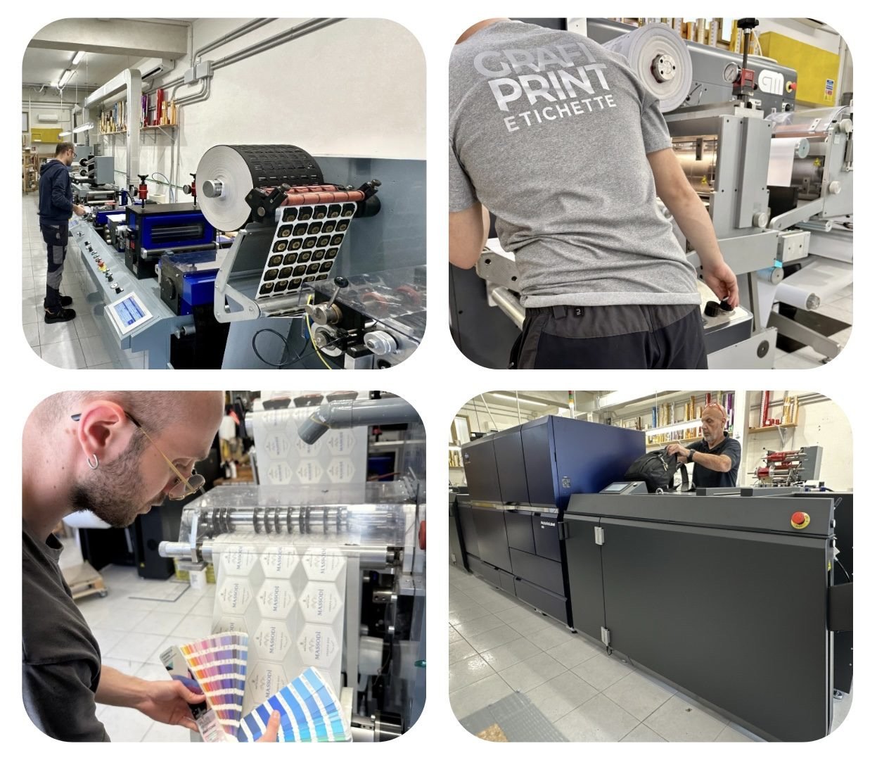 Produzione etichette GrafiPrint
